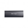 Enclosure M.2 Vorago Sdd-400 Cuerpo De Aluminio Compatible Con Ssd M.2 Sata O Nvme Hasta 2Tb Plata