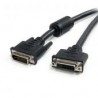 Cable 1.8M  Dvi-I  De Enlace Doble Macho A Hembra  Startech Dviidmf6