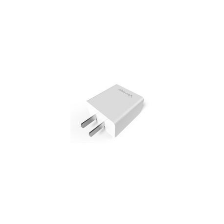 Cargador Para Pared Vorago Au-106 Con 1 Puerto Usb Blanco