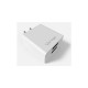 Cargador Para Pared Vorago Au-106 Con 1 Puerto Usb Blanco
