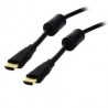 Cable X-Case Hdmi V1.4 Macho A Macho 20M Cobre Puro Negro Hdmicab14-20
