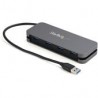 Hub Startech.Com Hb30Am4Ab 4X Puertos Usb-A 3.0 Hembra Conexión Usb-A 3.0 5000 Mbit/S Negro