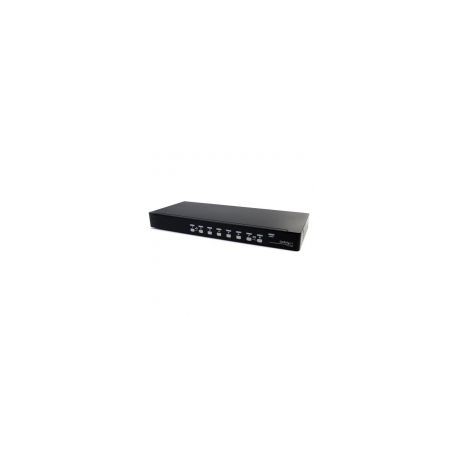Conmutador Kvm 8 Ptos  Vga Usb A Y Audio 1U Rack  Startech Sv831Dusbau