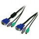 Cable Kvm 3 En 1 De 1.8M Ps/2   Hd-15 Vga  Startech Svps23N1_6