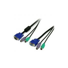 Cable Kvm 3 En 1 De 1.8M Ps/2   Hd-15 Vga  Startech Svps23N1_6