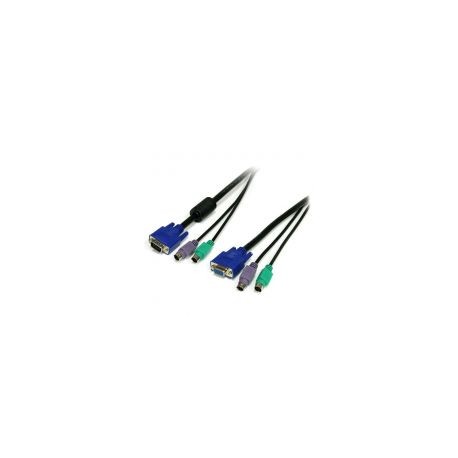Cable Kvm 3 En 1 De 1.8M Ps/2   Hd-15 Vga  Startech Svps23N1_6