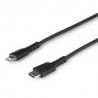 Cable Usb-C A Lightning Startech 1M Certificado Negro Rusbcltmm1Mb