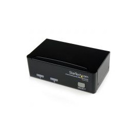 Juego Kvm 2Ptos Vga C/Cables Kit Switch Hd15  Startech Sv231Usb