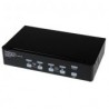 Switch Kvm 4Ptos  Dvi Enlace Doble Audio Usb 2.0 Startech Sv431Dviuahr