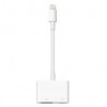 Adaptador Lightning A Av Digital Apple, Hdmi, Blanco Md826Am/A