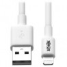 Cable Tripp Lite Usb A Lightning 24Cm Blanco M100-010-Wh