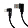 Cable Vorago Cab-305 Usb A Micro Usb 2.4A1M 90 Grados Negro
