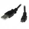 Cable 50Cm Micro Usb B A Usb A  Startech Usbaub50Cmu