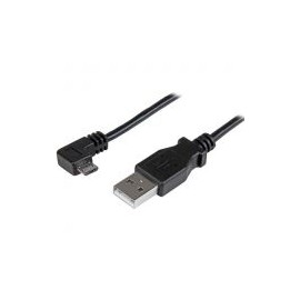 Cable Startech Micro Usb 50Cm Negro Usbaub50Cmra