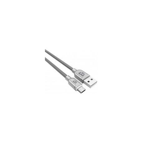 Cable Blackpcs Color Plata Micro Usb 1M Casmte-3