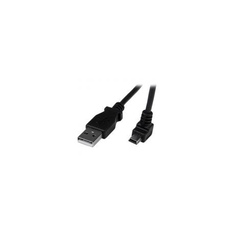 Cable 2M Mini Usb B A Usb A  Acodado Hacia Abajo Startech Usbamb2Md