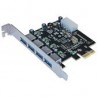 Tarjeta Usb Manhattan Pcie Usb 3.0 4 Puertos 152891