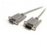 Cable 1.8M Serial Db9 Macho A  Hembra Extension  Startech Mxt100