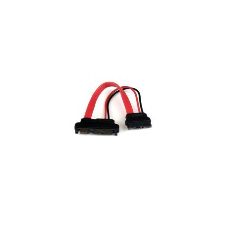 Cable 15Cm Adaptador Slim Sata A Sata C/Corriente Startech Slsataadap6