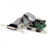 Tarjeta  Pcie 2 Puertos Serial 1 Paralelo Rs232  Startech Pex2S5531P