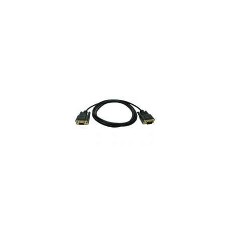 Cable Tripp Lite De Modem Nulo Serial Rs232 P454-006 1.83M Db9 Negro