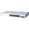 Switch Cisco Cbs220 24X Puertos Poe 1000Mbps + 4X Puertos Sfp 8.000 Entradas Gestionado