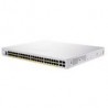 Switch Cisco Cbs350 Administrable Con 48 Puertos 10/100/1000 Poe+ Con 740W + 4 Puertos 10G Sfp Plata