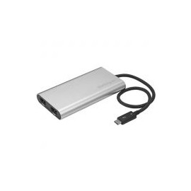 Adaptador Startech Thunderbolt 3 A Hdmi Doble 4K Plata Tb32Hd2