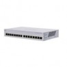 Switch Cisco Cbs110 No Gestionable 16 Puertos 10/100/1000 Cbs110-16T-Na