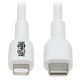 Cable Adaptador Tripp Lite M102-01M-Wh Usb-C A Lightning 1M Blanco