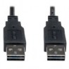 Cable Usb 2.0 Alta Velocidad Univ Reversible M/M 0.91 M Ã¬3 Pies+