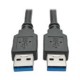 Cable Usb 3.0 Superspeed A/A M/M Negro 1.83 M Ã¬6 Pies+