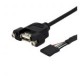 Cable Usb Idc Hembra - Usb A Hembra 91Cm  Startech Usbpnlafhd3