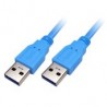 Cable Usb 3.0 Xtech Xtc-352 Macho-Macho 1.8M Azul