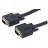 Cable Monitor Svga Manhattan 8Mm Hd15M-M  7.5M 372978
