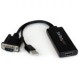 Convertidor Vga A Hdmi Con Usb Audio Y Alimentacion Startech Vga2Hdu