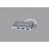 Adaptador Usb Tipo C A Pd Naceb Na-0112 Usb 3.0 + Pd Plata