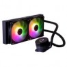 Enfriamiento Líquido Aio Cooler Master Masterliquid 240L Core Argb 2X 120Mm Mlw-D24M-A18Pz-R1