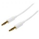 Startech Cable 2 Mt Slim Auxiliar Mini-Jack Plug 3.5Mm Mu2Mmmswh