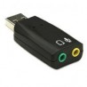Convertidor Usb A Audio Brobotix Usb Negro