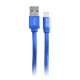Cable Vorago Cab-119-Bl 1 Metro Azul Usb A Micro Usb