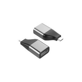 Adaptador De Video Brobotix Usb-C Macho A Displayport Hembra Negro/Gris 6006122