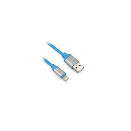 Cable De Carga Brobotix Lightning Macho Usb A Macho, 1 Metro, Azul, Para Iphone/Ipad