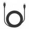 Cable Usb Getttech Lightning Usb-C Negro Gcu-Ucqc-01