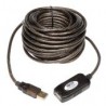 Cable Tripp Lite Usb A Macho - Usb A Hembra 10 Metros Gris U026-10M