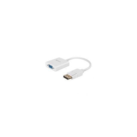 Adaptador Steren Displayport Macho - Vga Hembra Blanco 506-452