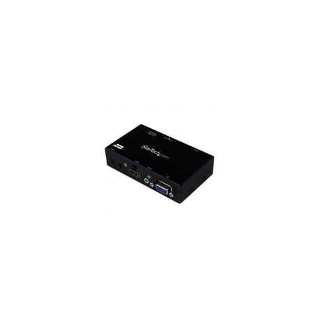 Startech Switch Convertidor 2X1 Vga+Hdmi A Hdmi 1080P Vs221Vga2Hd