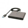Adaptador De Video Startech.Com Usb-A 3.0 A 4X Hdmi 1Mts Gris Usb32Hd4
