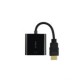 Adaptador Acteck Hdmi Macho Vga Hembra Negro Ac-934756