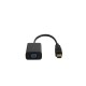 Adaptador Acteck Hdmi Macho Vga Hembra Negro Ac-934756